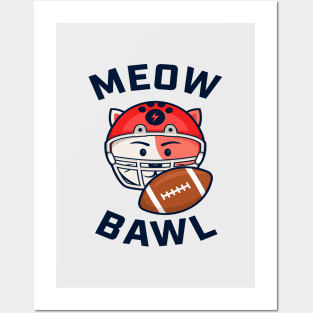 Cat Rugby American Football NFL Posters and Art